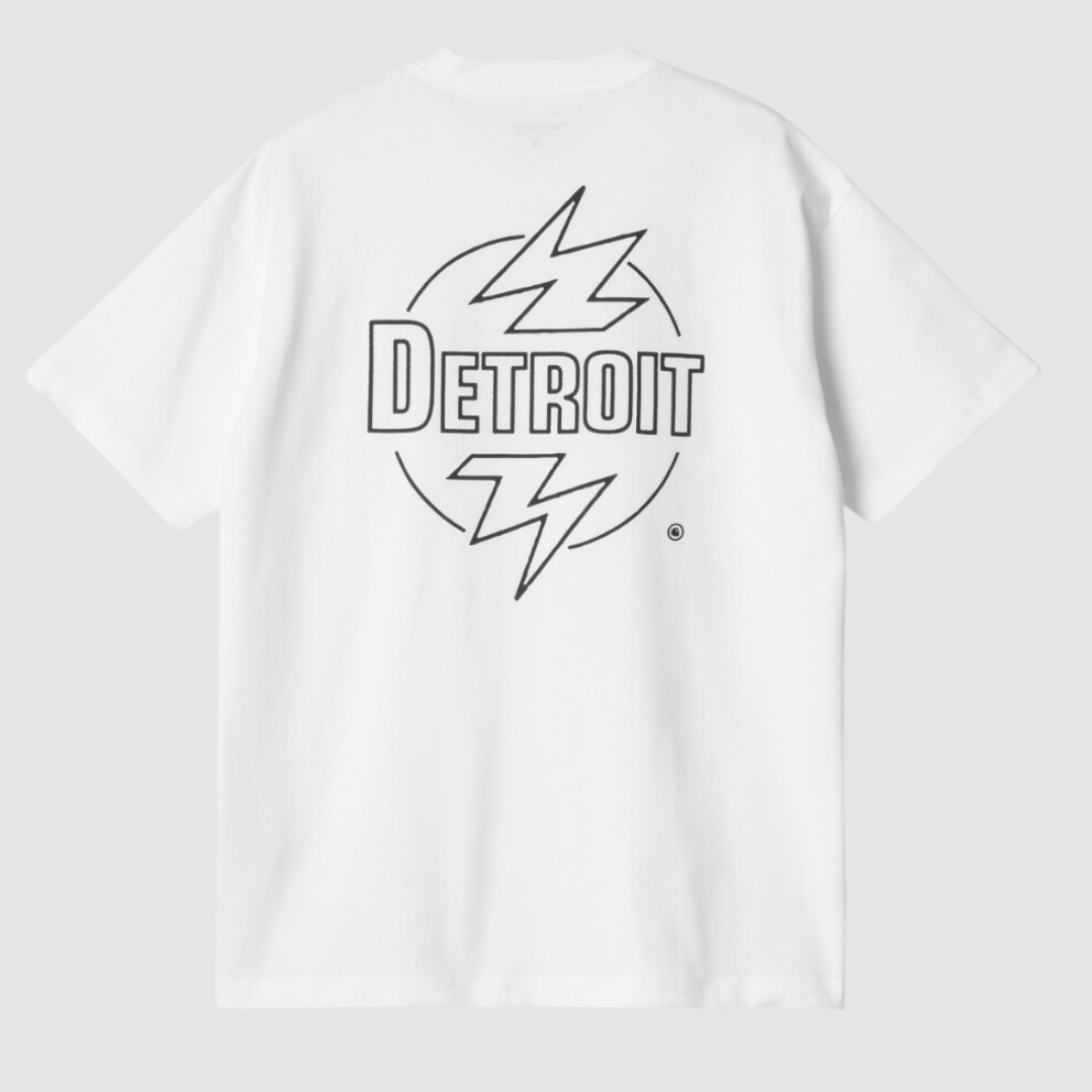 S/S Ablaze T-Shirt White / Black