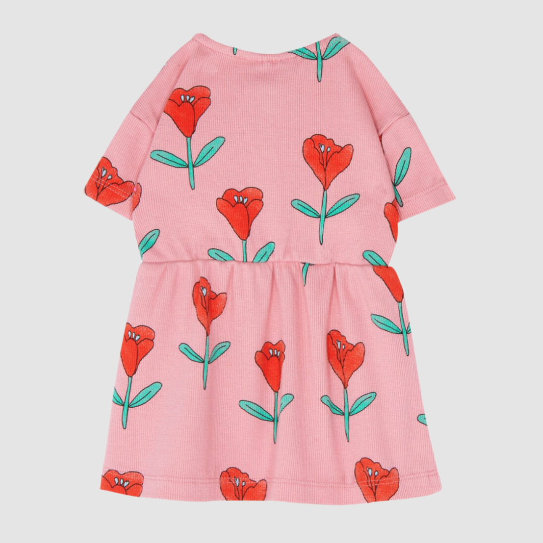 Tulips Allover Baby Dress