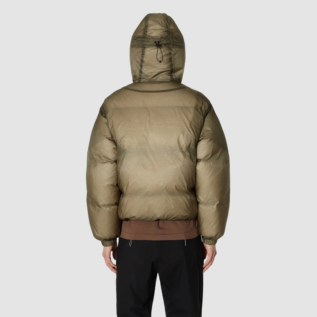 Smooth Down Jacket Taupe