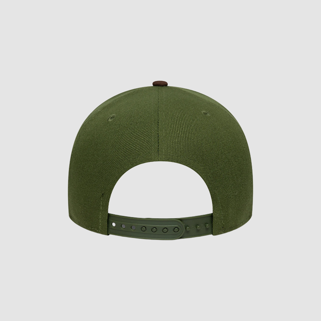9FORTY E-Frame LA Dodgers Suede Visor Khaki