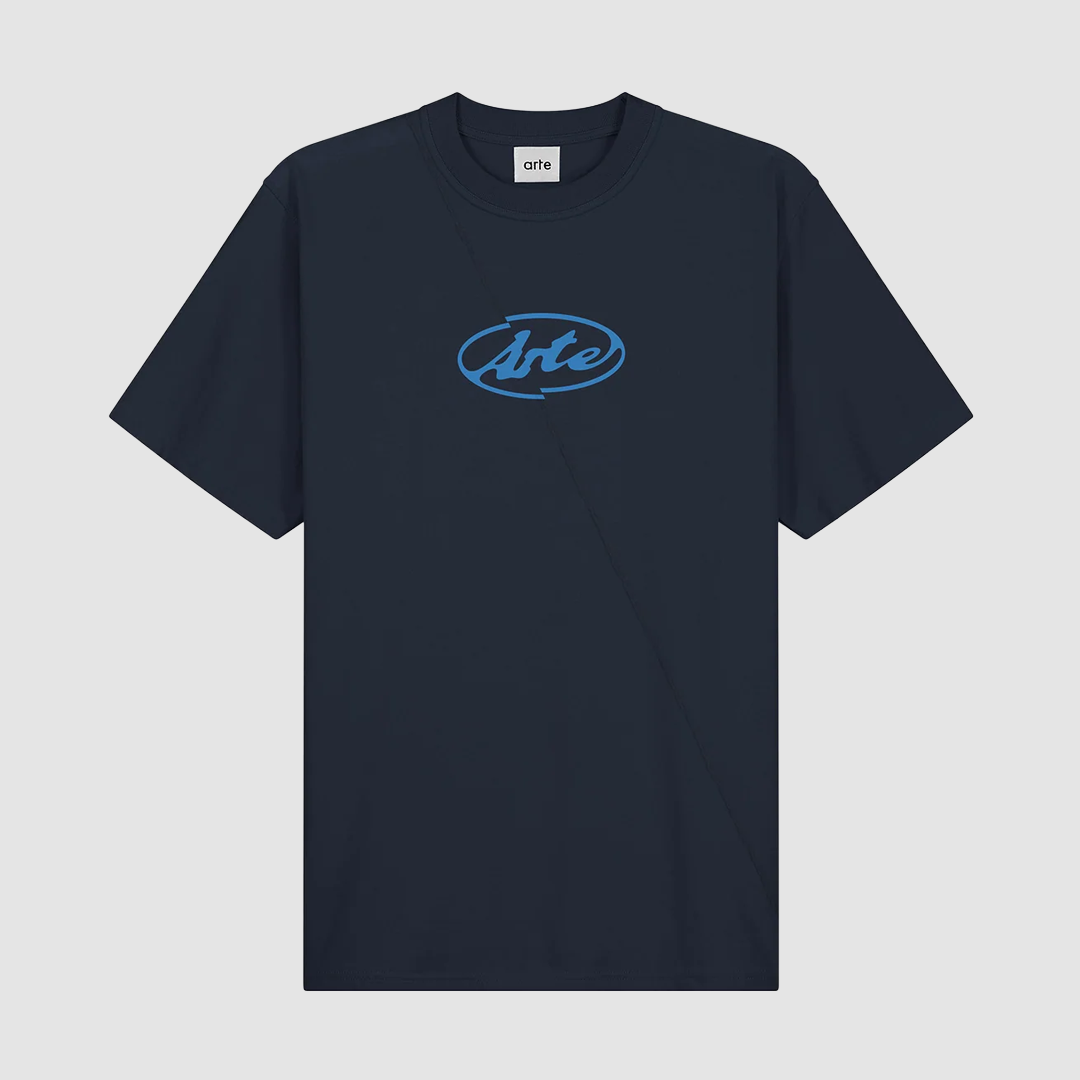Circle Logo T-Shirt Navy