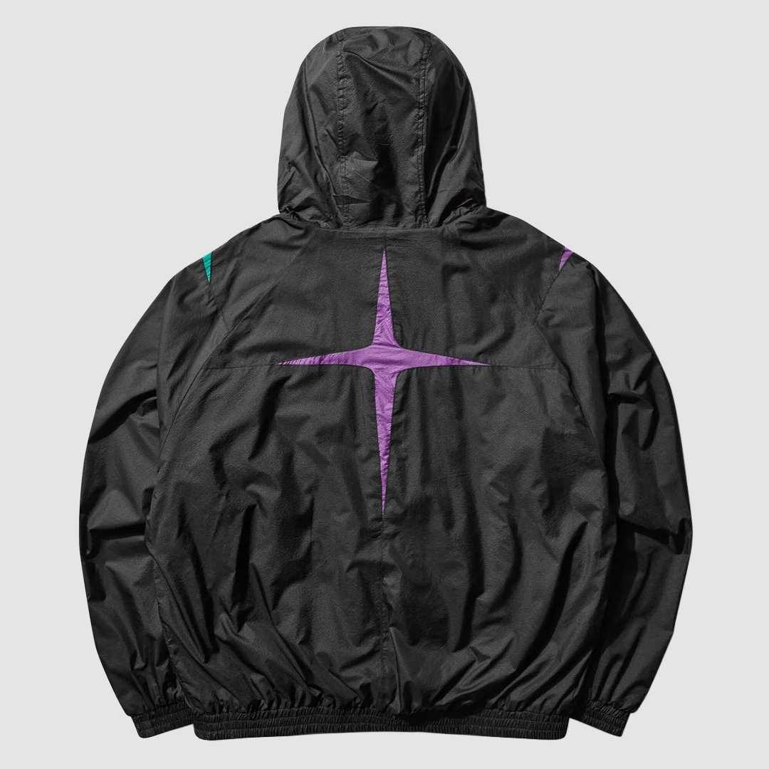 Jester Masked Track Jacket Black