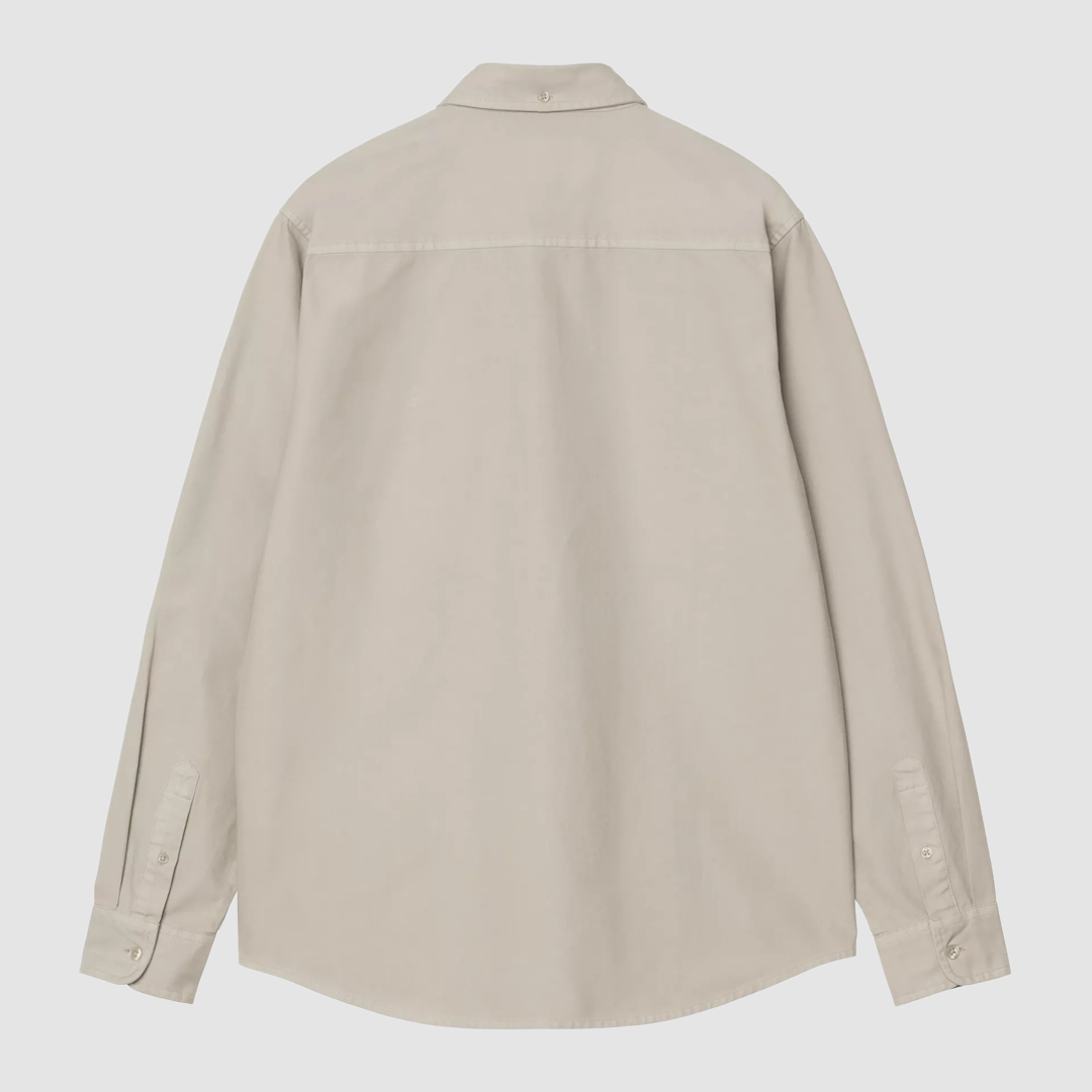 L/S Bolton Shirt Puddle Garment Dyed