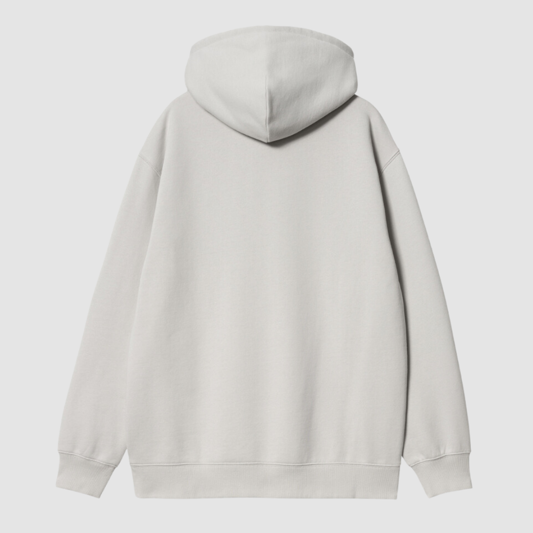 W' Hooded Carhartt Sweat Basalt / White