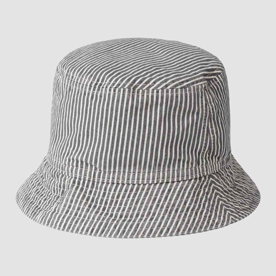 Mercer Bucket Hat Stripe Graphite / Wax Stone Washed