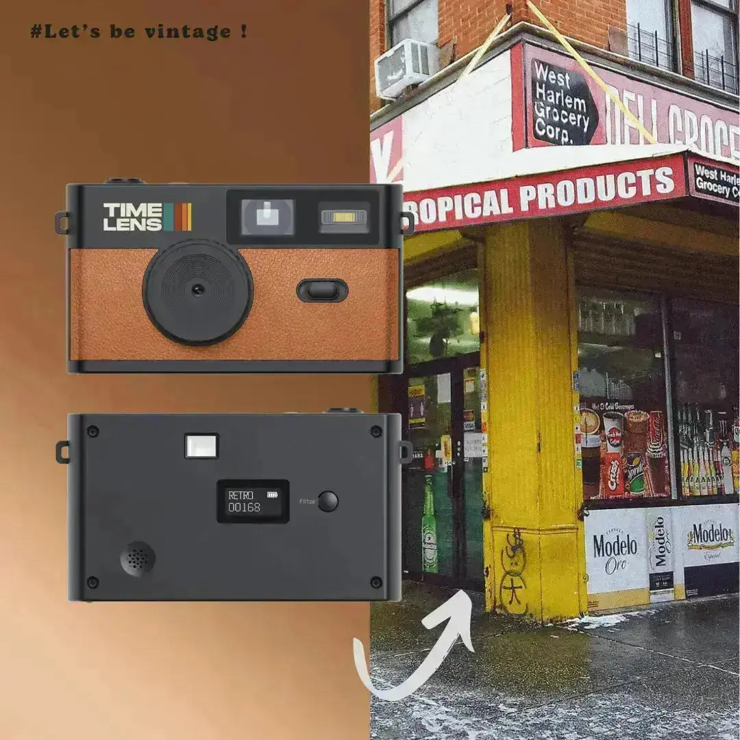 Appareil Photo TimeLens Marron