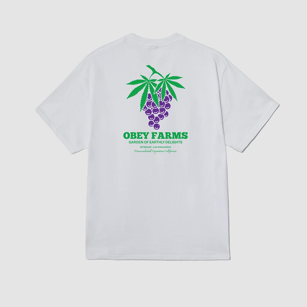 Obey Farms T-Shirt White