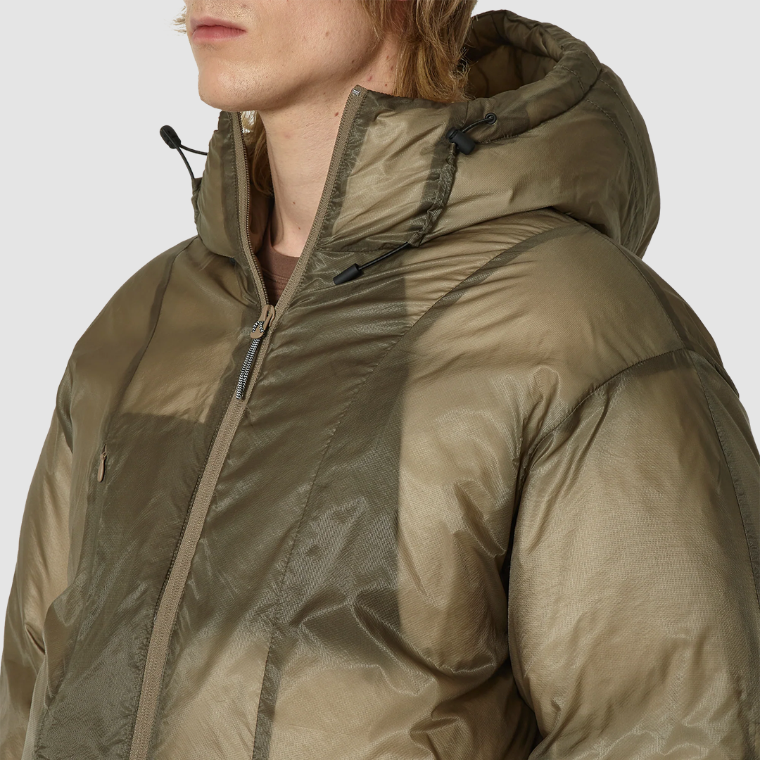 Smooth Down Jacket Taupe