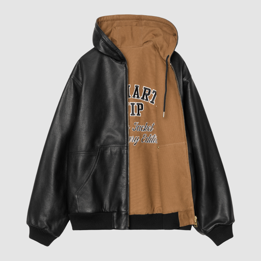 50 Years Anniversary OG Active Jacket Leather Black/ Hamilton Brown