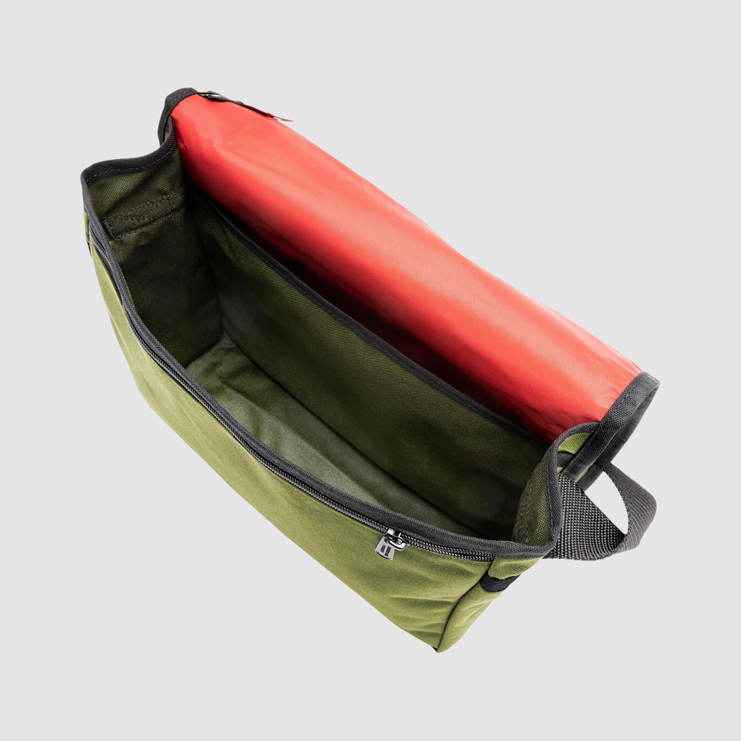 Vintage Messenger Bag Olive M