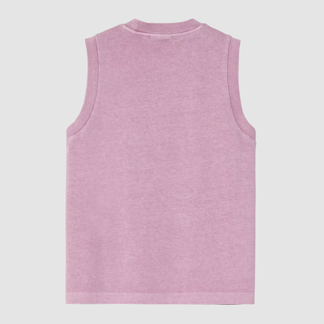 W' Nelson A-Shirt Gentle Purple Garment Dyed