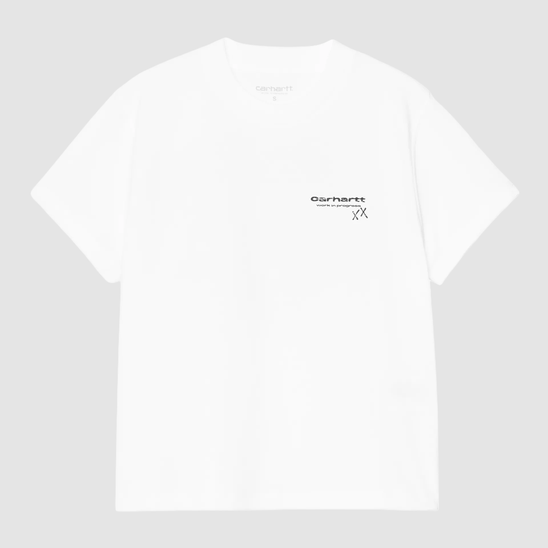 W' S/S Garble T-Shirt White