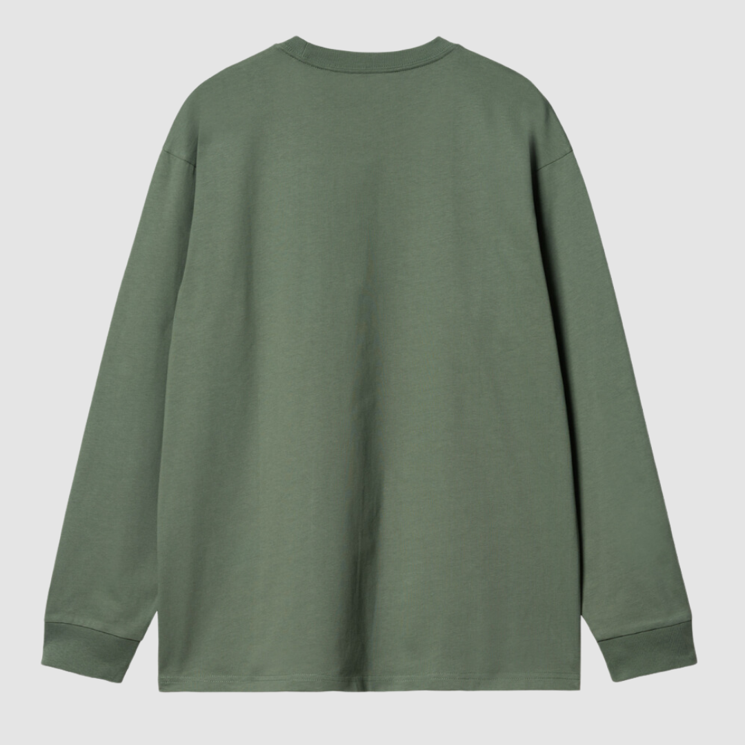 L/S Chase T-Shirt Duck Green / Gold