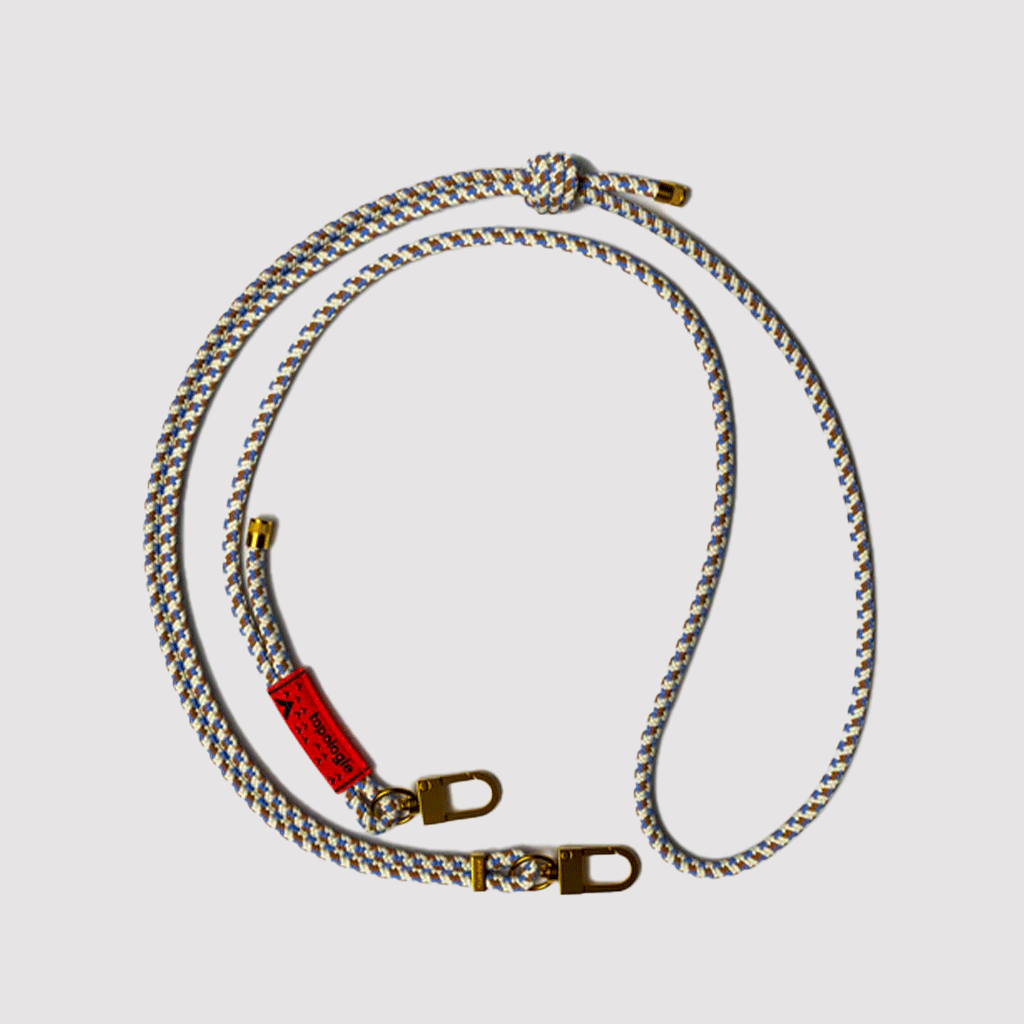 Topologie 6.0mm Rope Strap Beige Purple