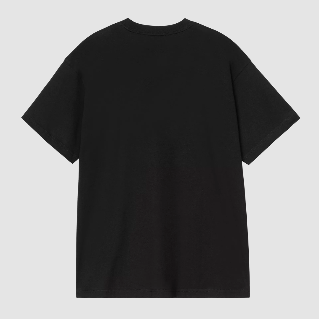 S/S Cloud Script T-Shirt Black