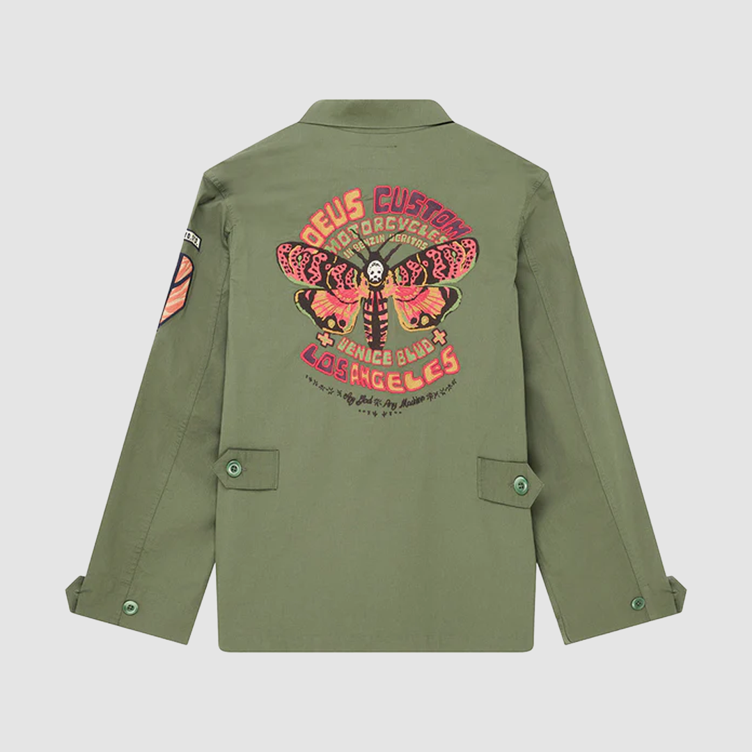 Power Overshirt Pine Green