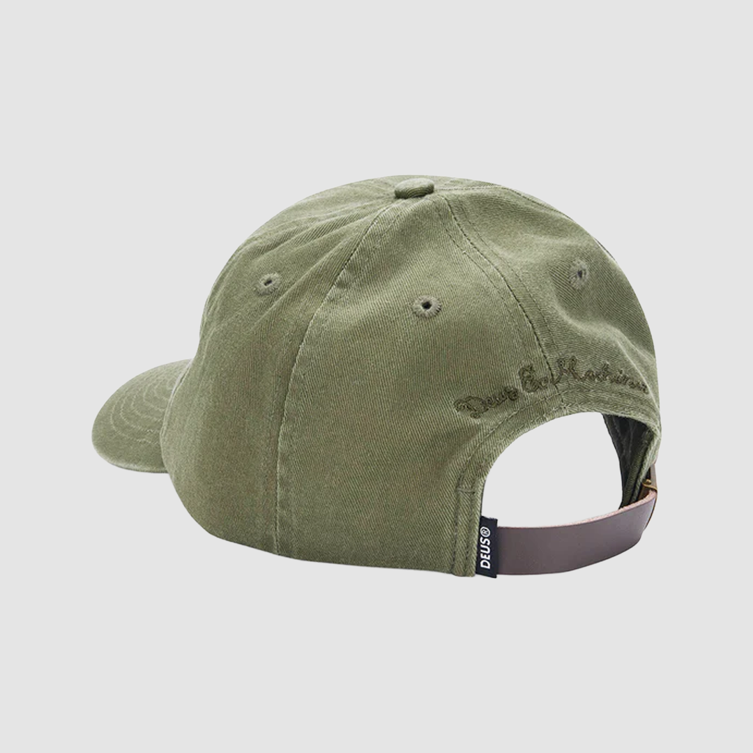Pill Logo Dad Cap Pine Green