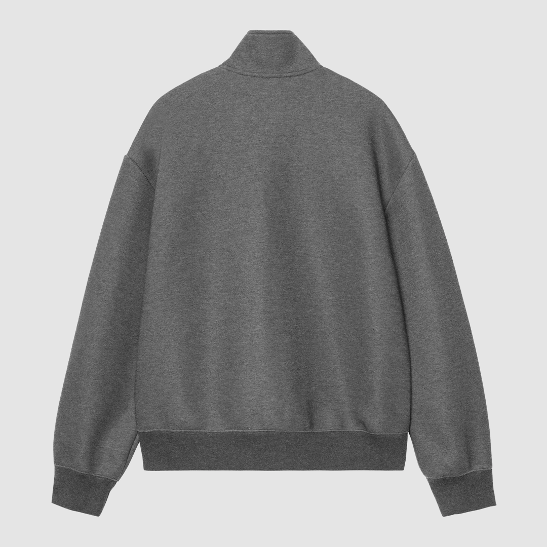 Alda Zip Sweat Jacket Black / White