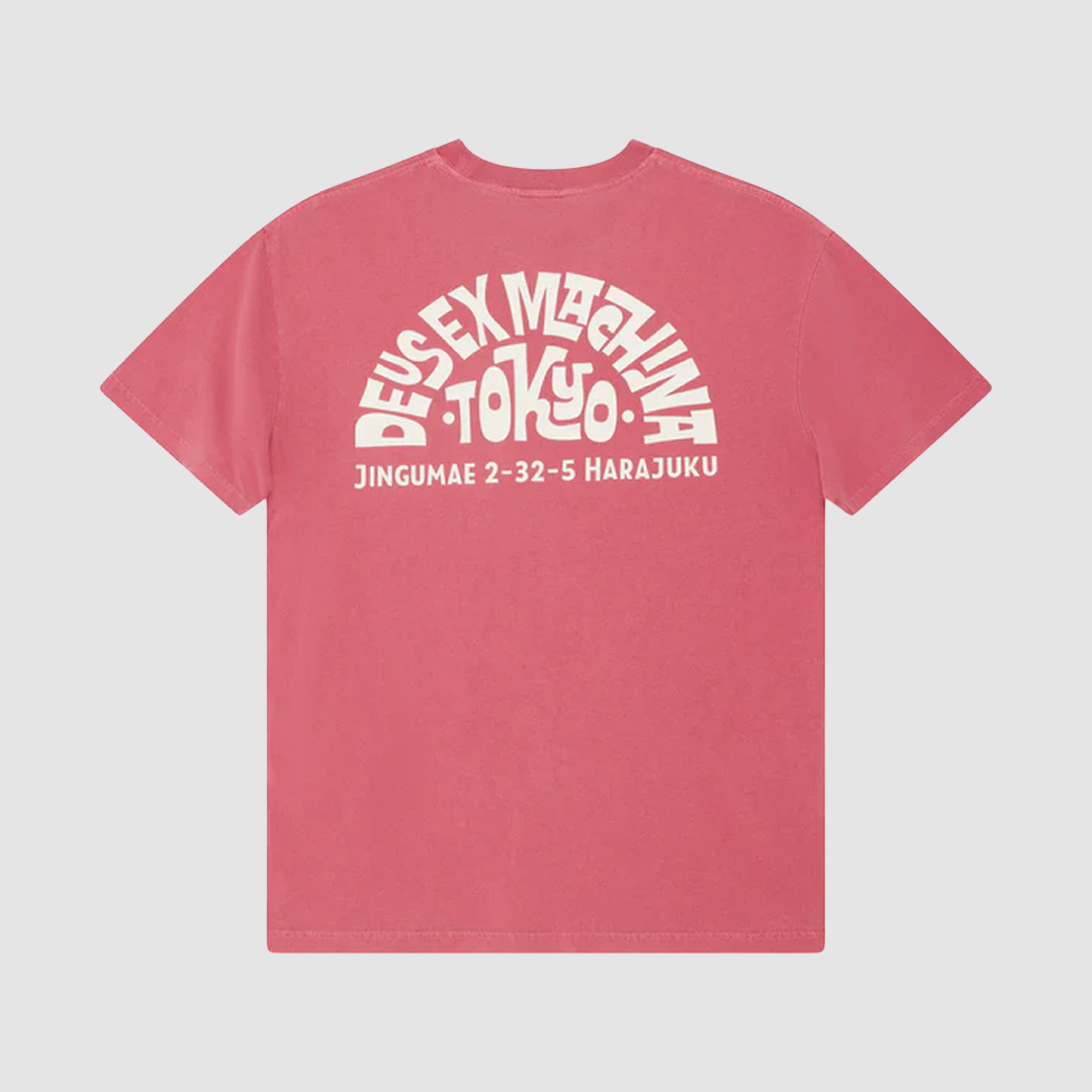 Tokyo Address T-Shirt Melon Red