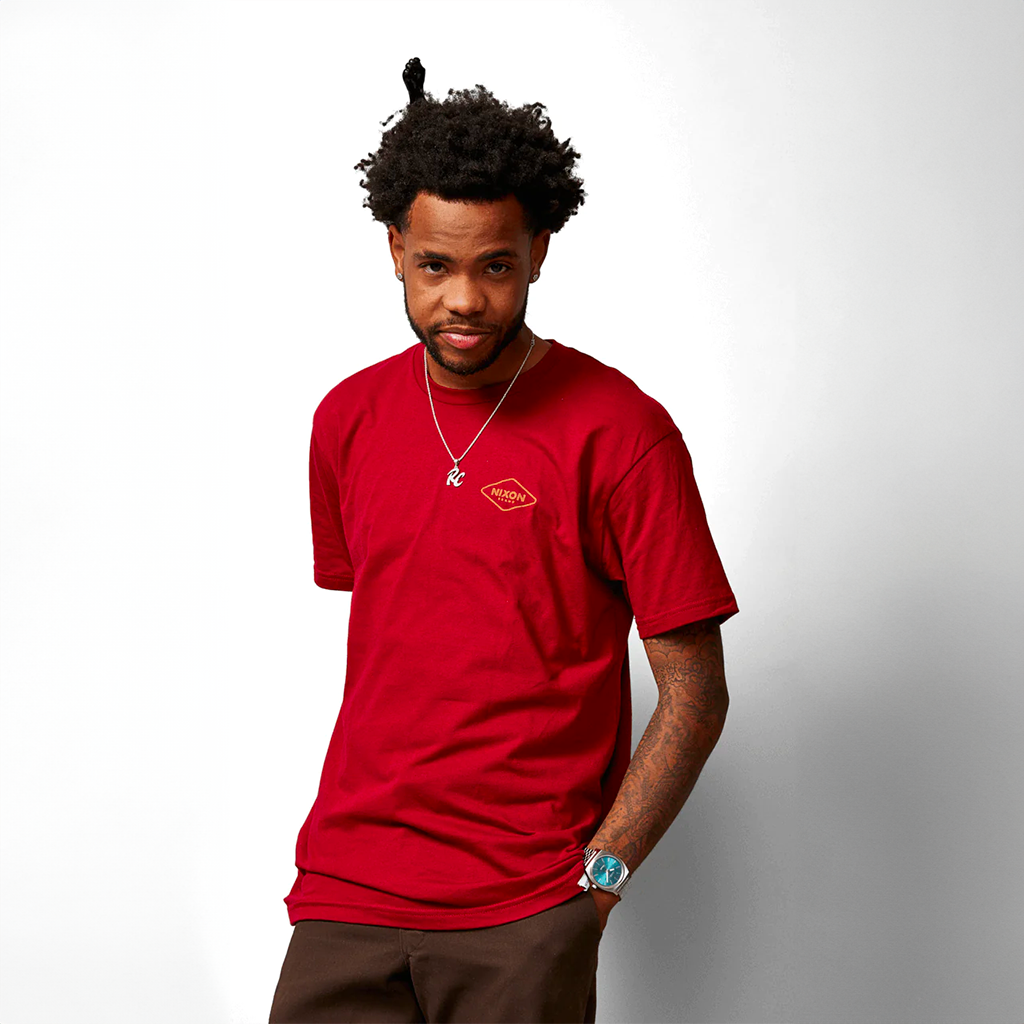 Time Teller Solar Silver / Dusty Blue Sunray