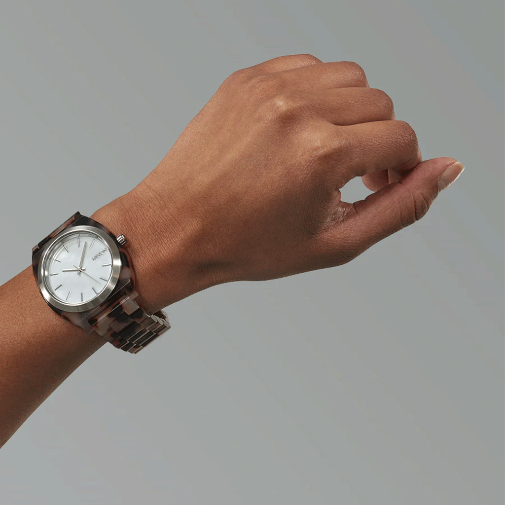 Time Teller Acetate Pink Tortoise / Mother Of Pearl