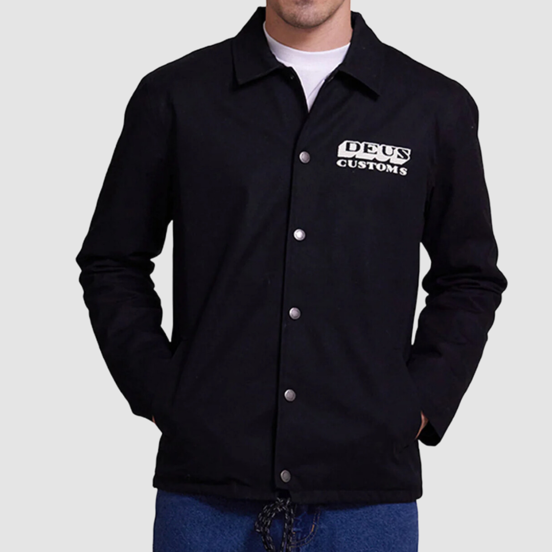 Amped Coach Jacket Black
