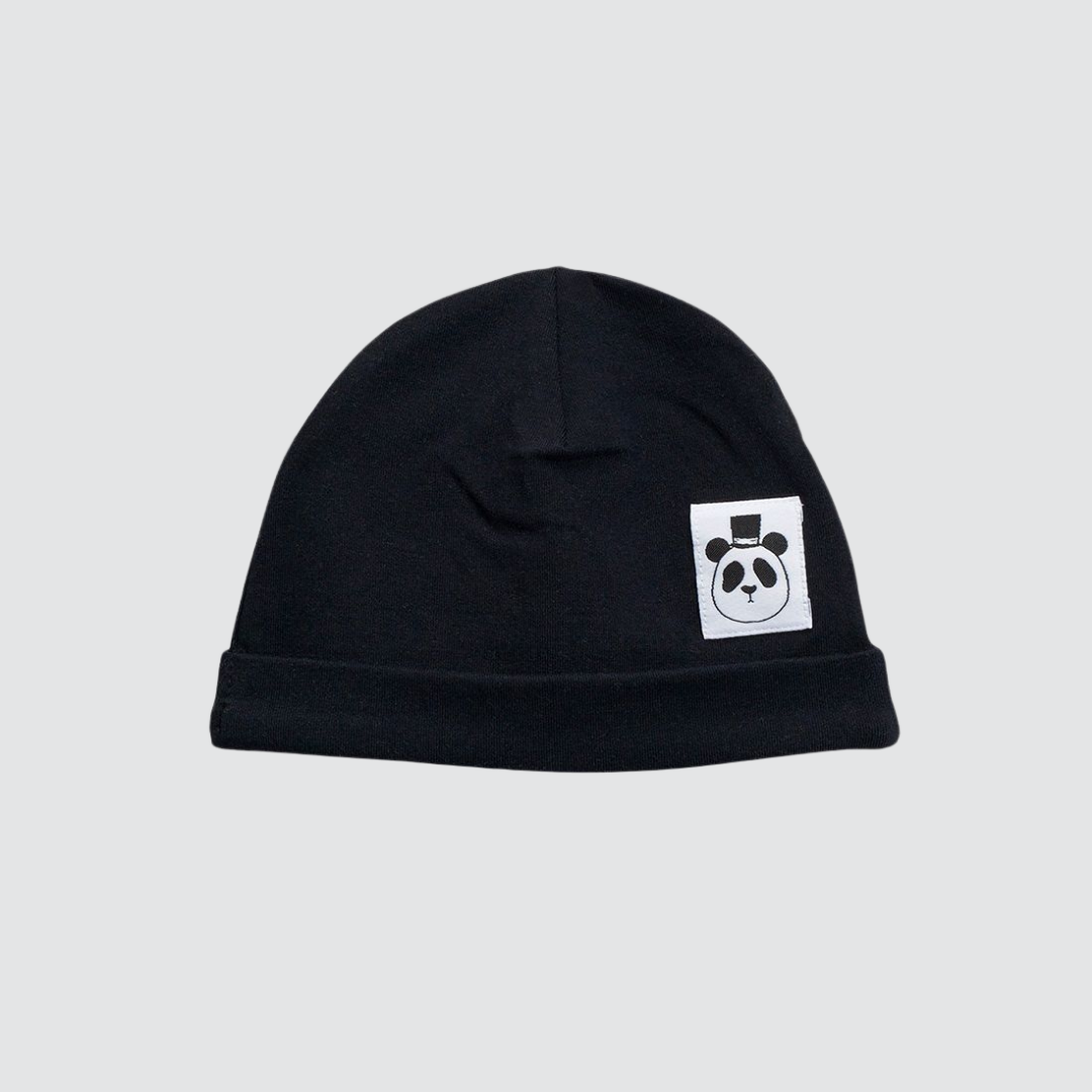 Basic Baby Beanie Black