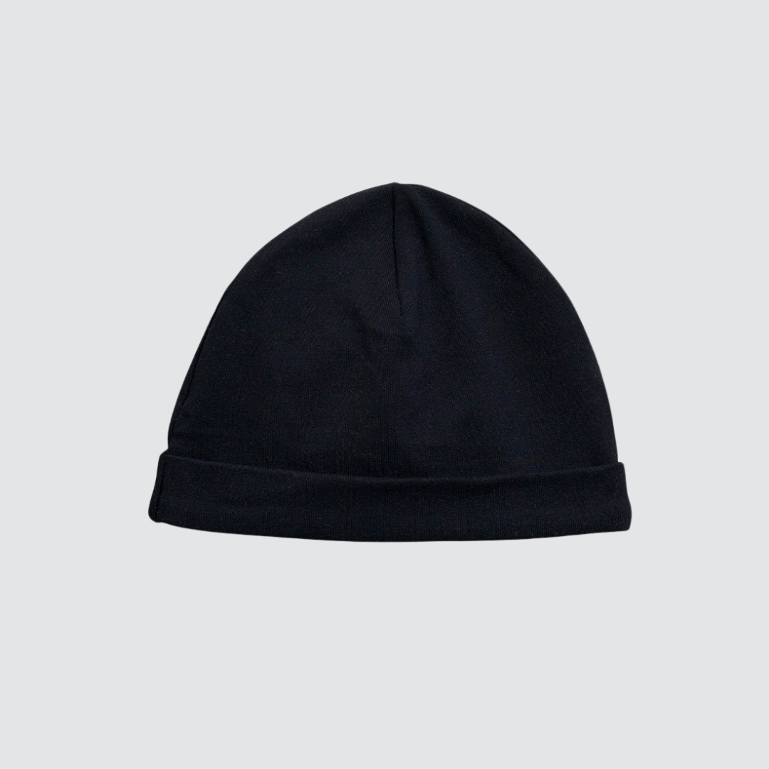 Basic Baby Beanie Black