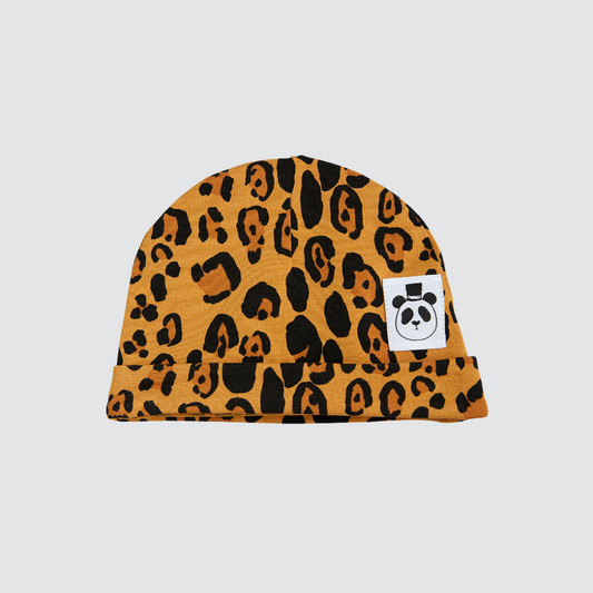 Basic Leopard Baby Beanie