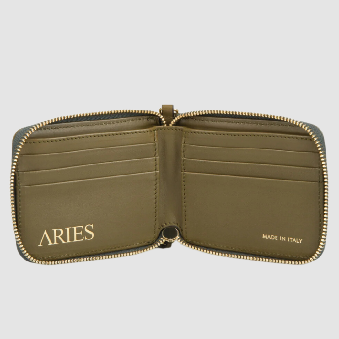 Bobby Leather Wallet Olive