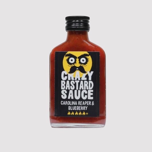 Crazy Bastard Hot Sauce - Carolina Reaper & Blueberry 100ml