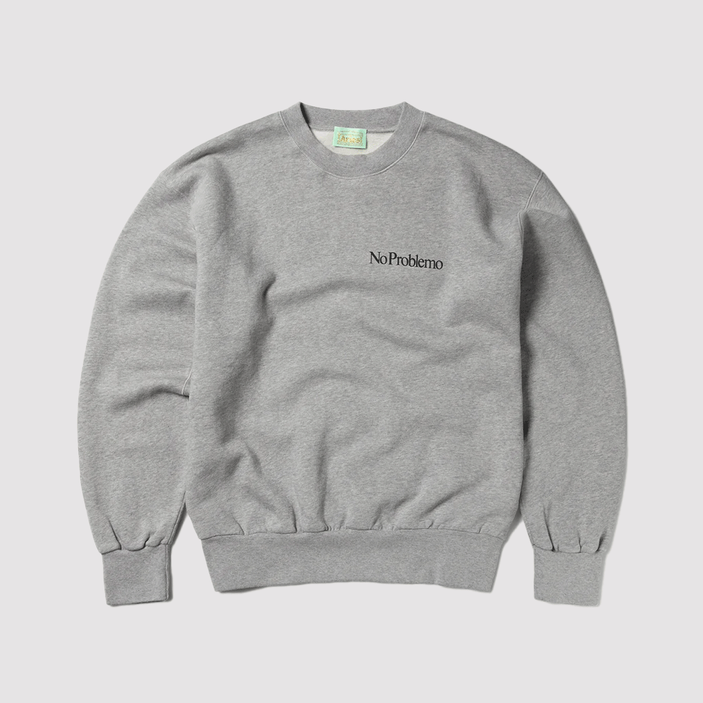 Mini No Problemo Sweat Grey Marle
