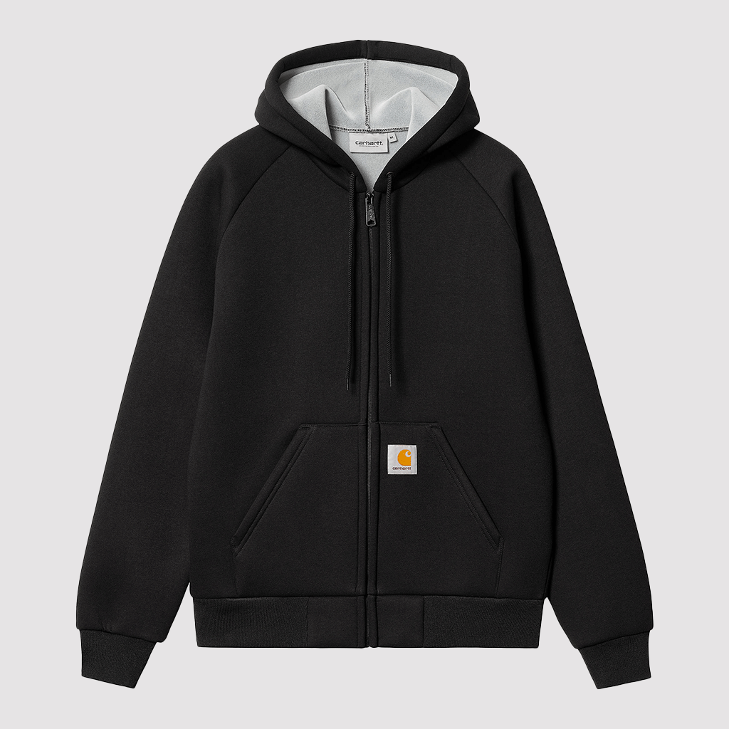 Car-Lux Hooded Jacket Black / Grey