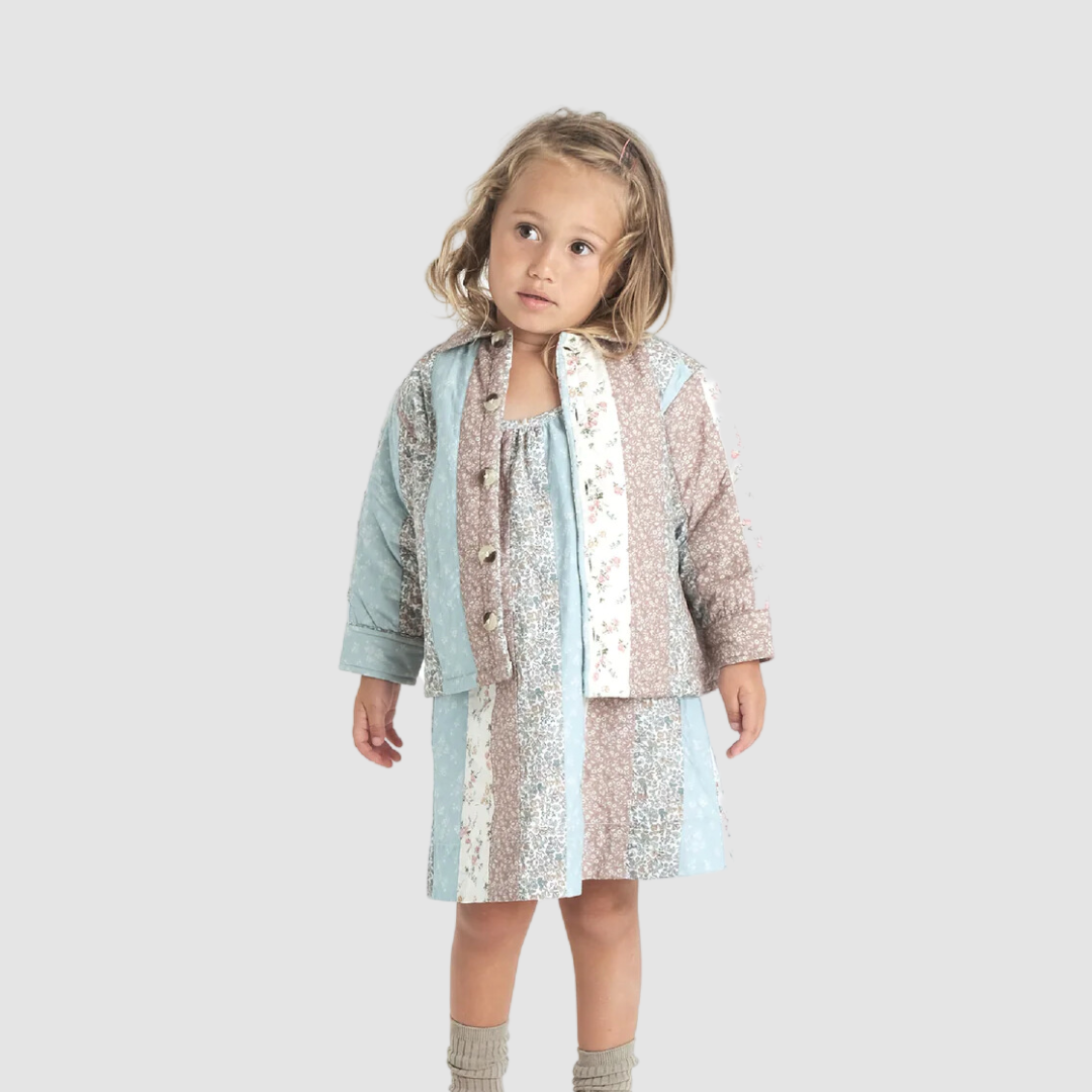 Cardi Quilted Chore Jacket Patchwork