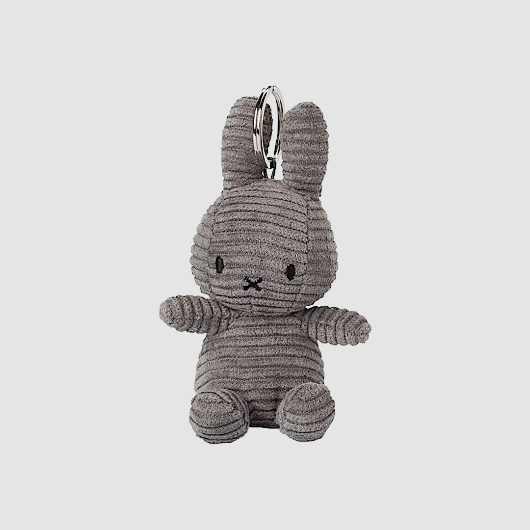 Miffy Key Velours Côtelé - Gris