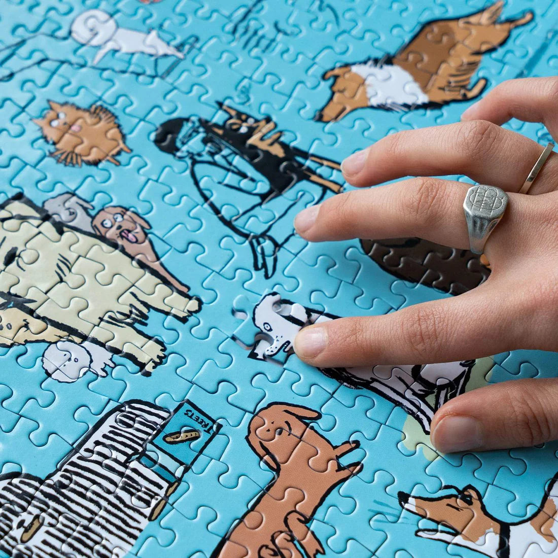 Dodgy Dogs Jigsaw - Puzzle 1000 pièces