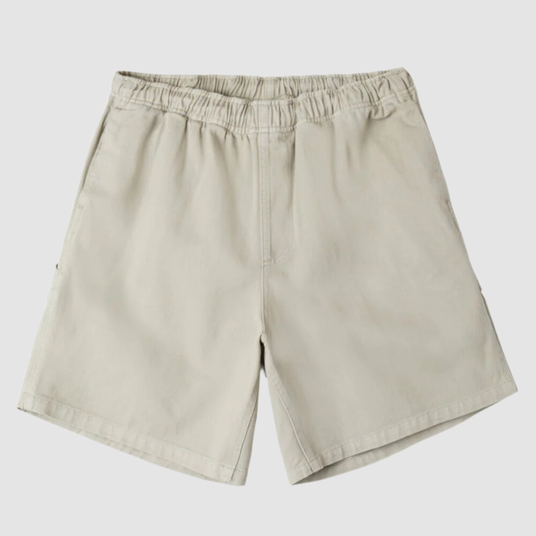 Easy Denim Carpenter Short Silver Grey