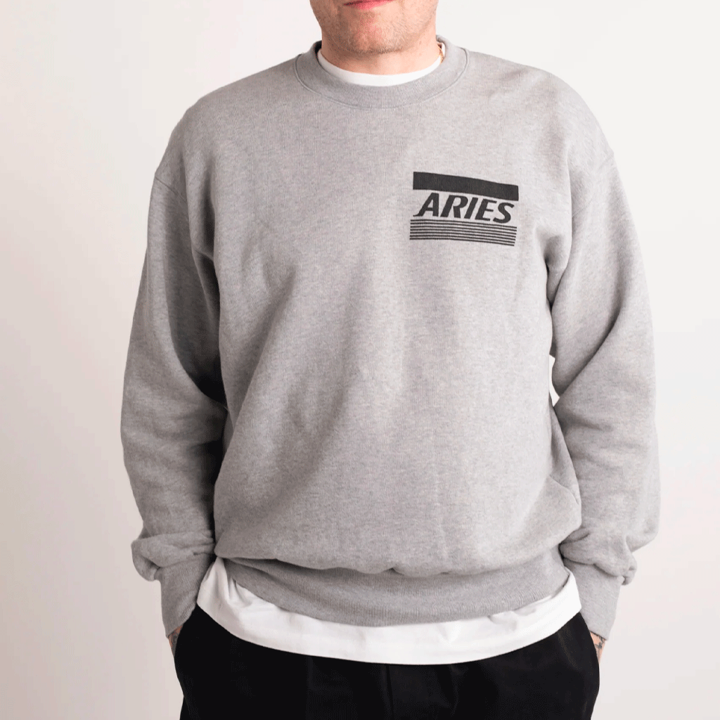 Credit Card Sweat Grey Marle