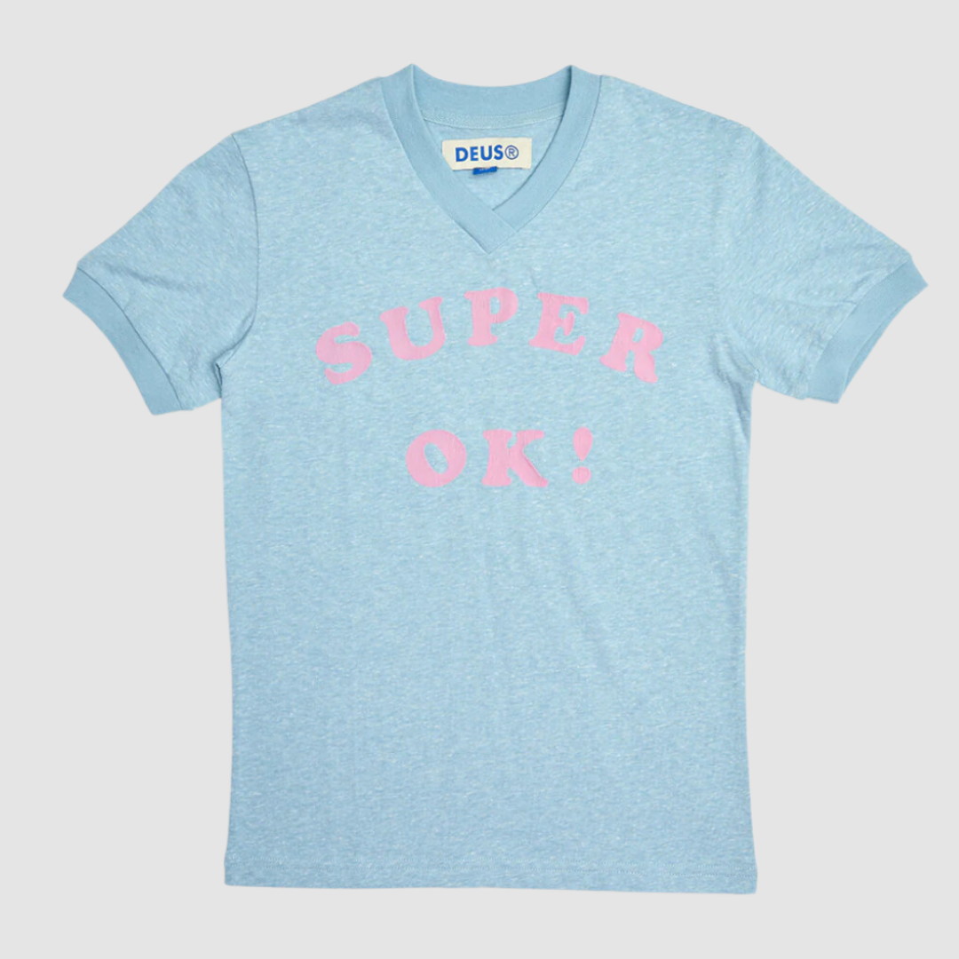 Faye Ringer Tee Baby Blue