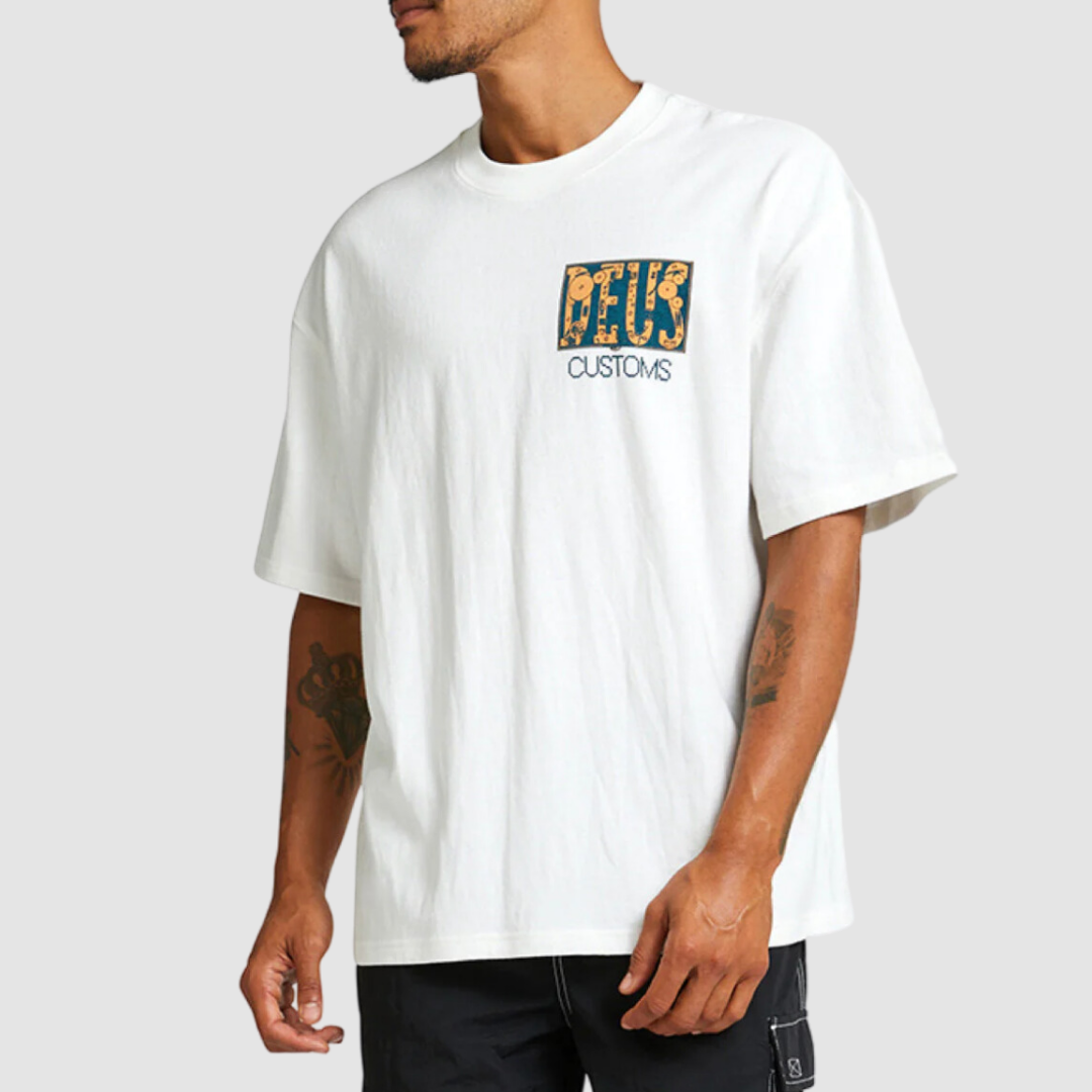 Full Circuit Tee Vintage White