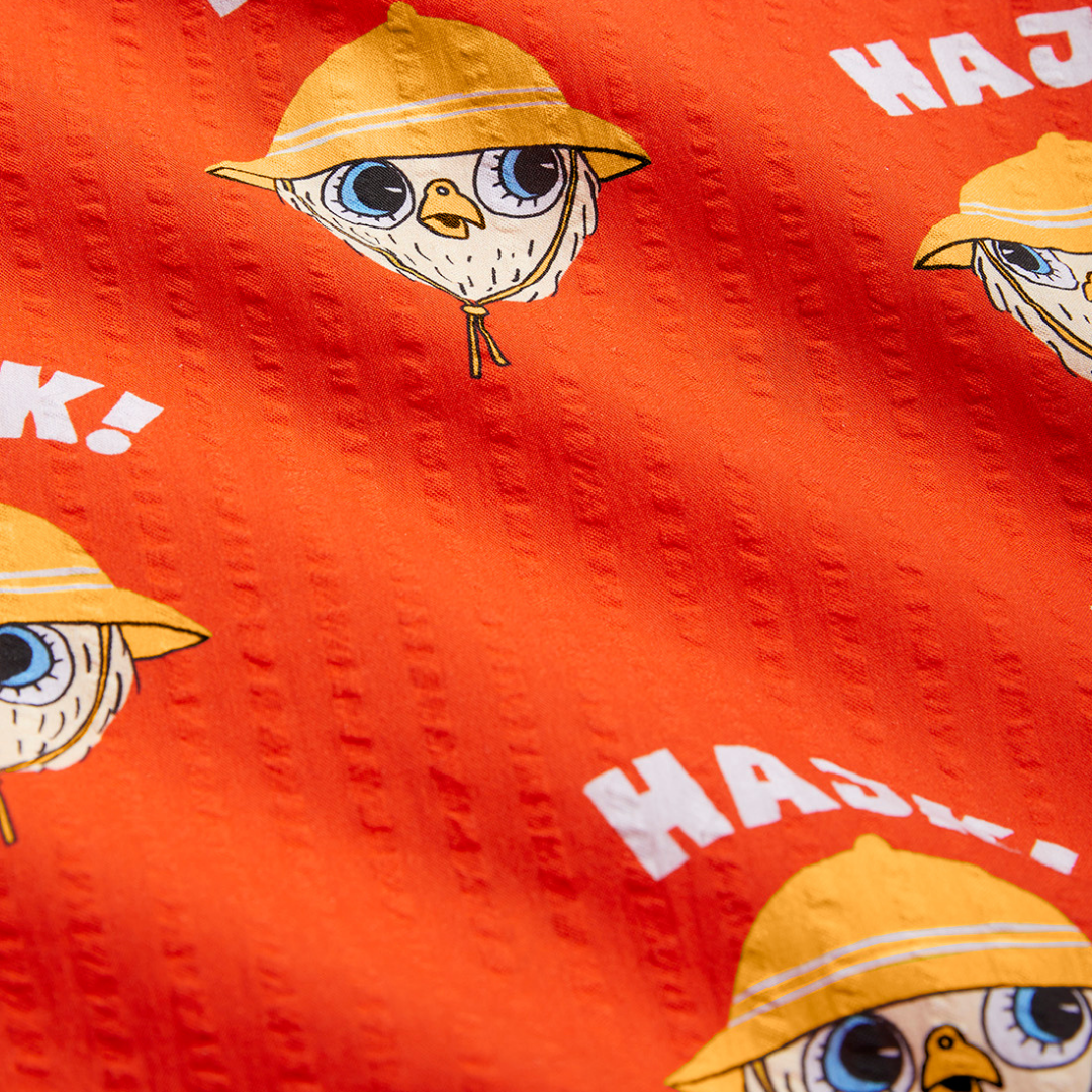 Hike AOP Woven SS Shirt Red