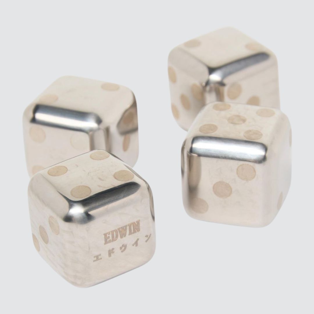 Stainless Steel Ice Cube Tray Steel Silver