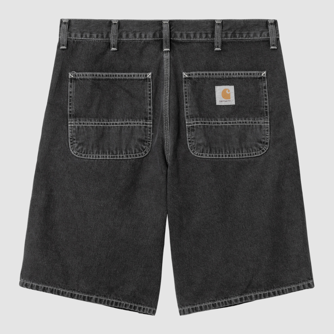 Landon Short Black Heavy Stone Washed