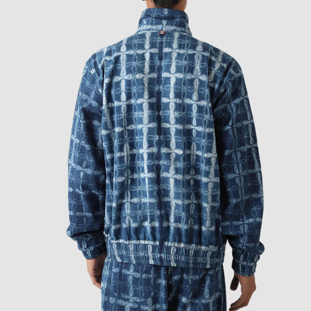 Mack Jacket Shibori Indigo