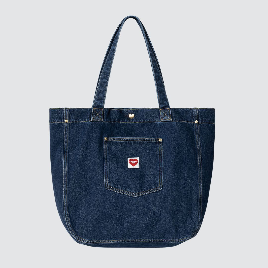 Nash Tote Blue Stone Washed