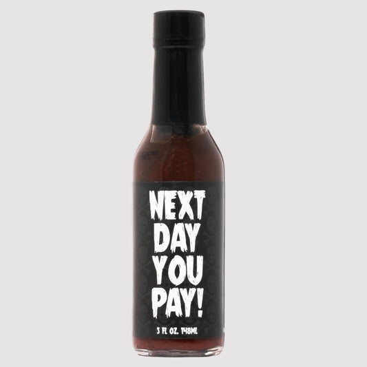Next Day You Pay Hellfire Hot Sauce