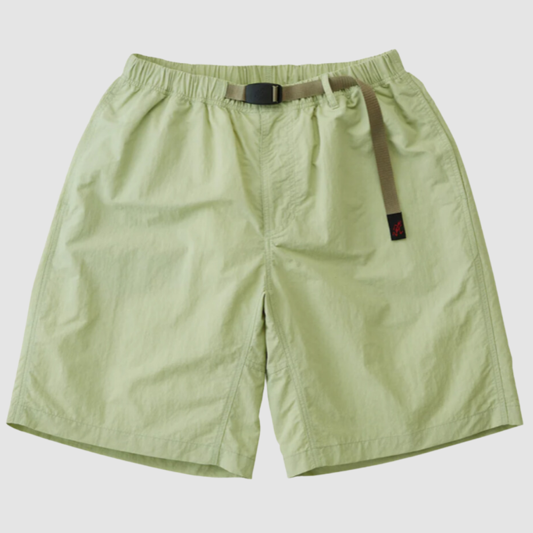 Nylon Loose Short Lime
