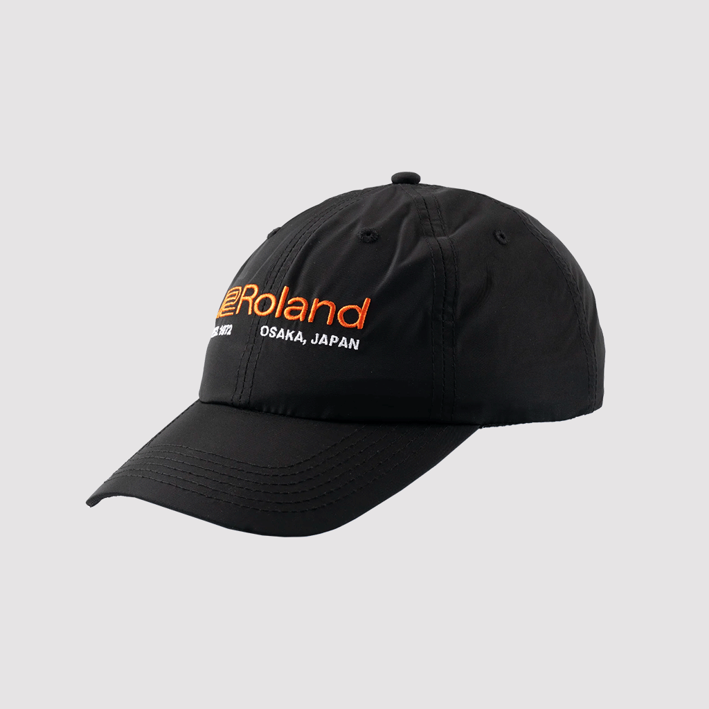 Roland Nylon Cap Black