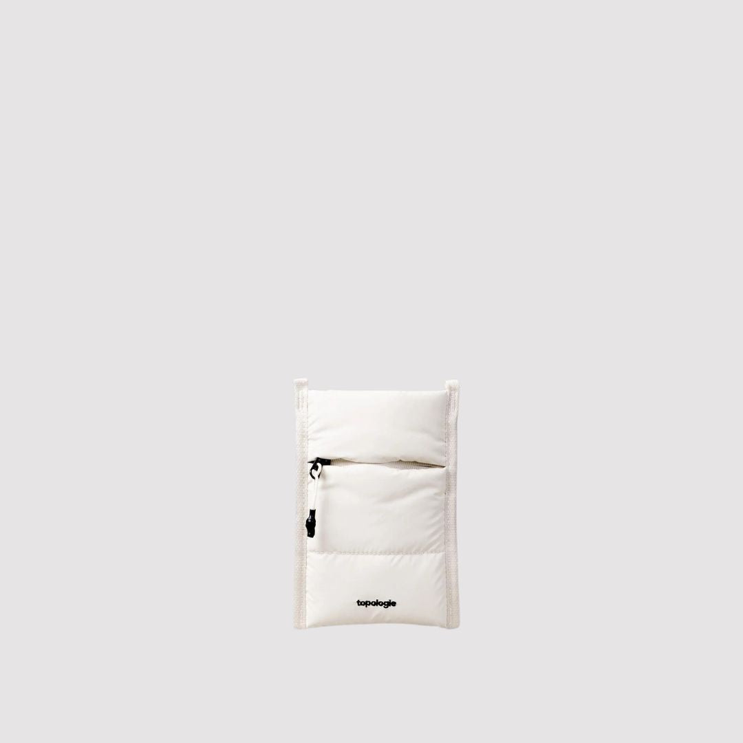 Topologie Phone Sleeve Puffer Off White