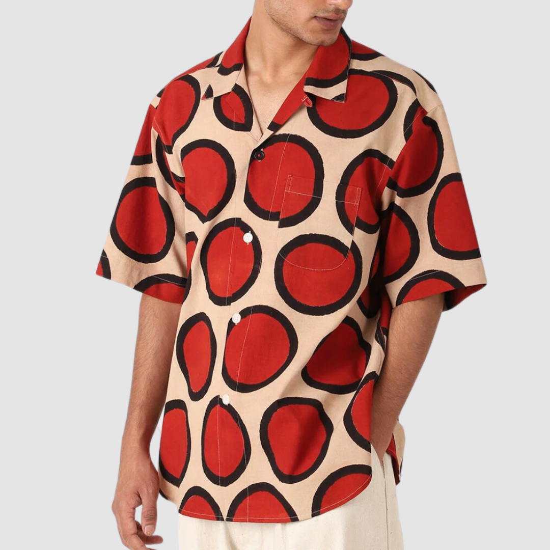 Ronen Shirt Emb Natural